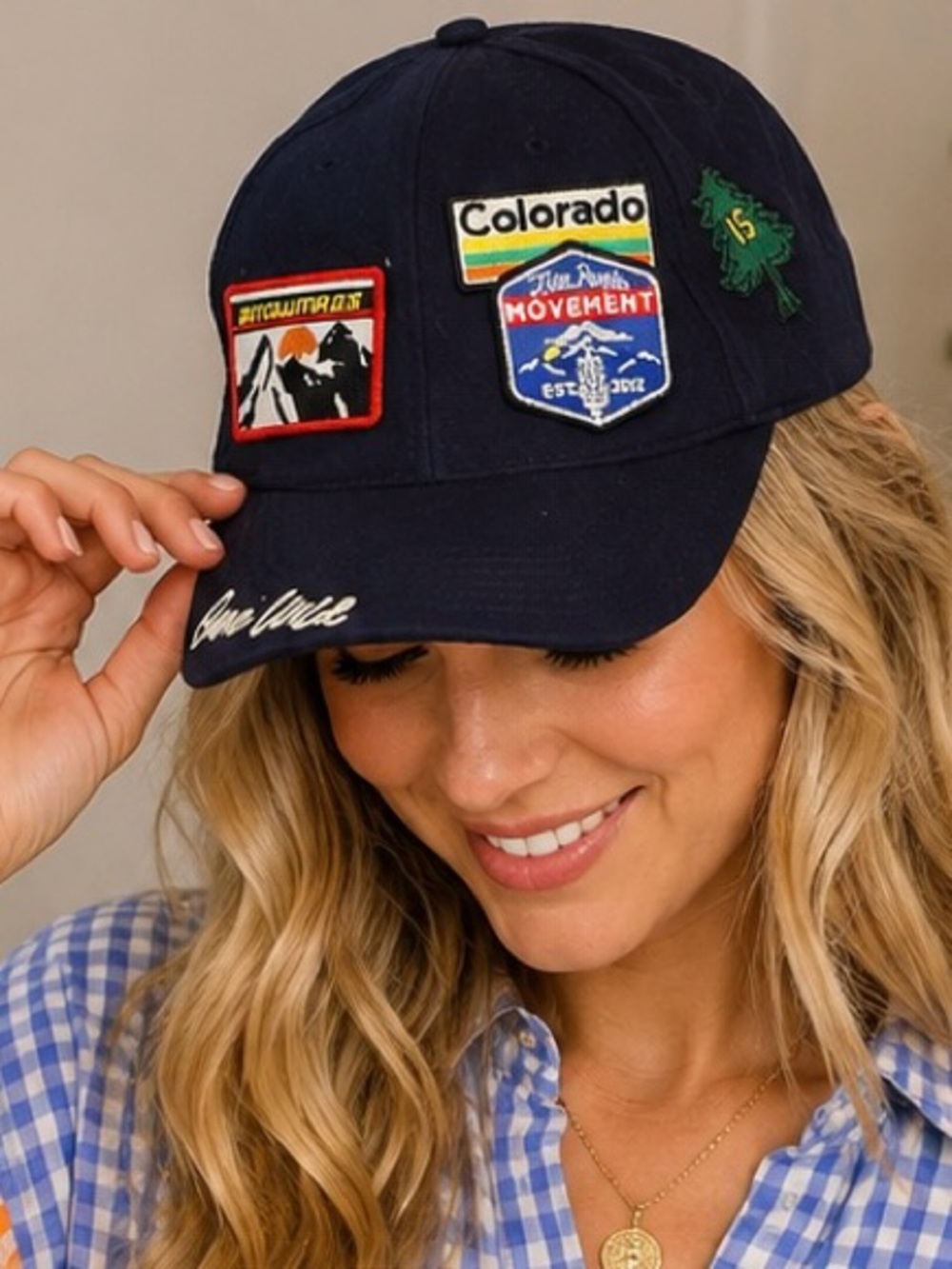 Free People Movement Patch Baseball Cap